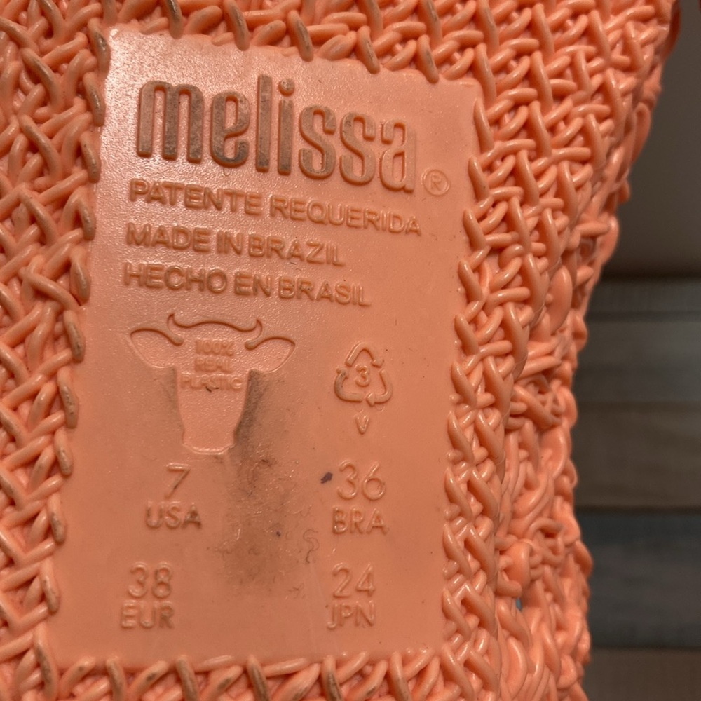 Melissa Campana Crochet Jelly  Flats - Picture 7 of 10